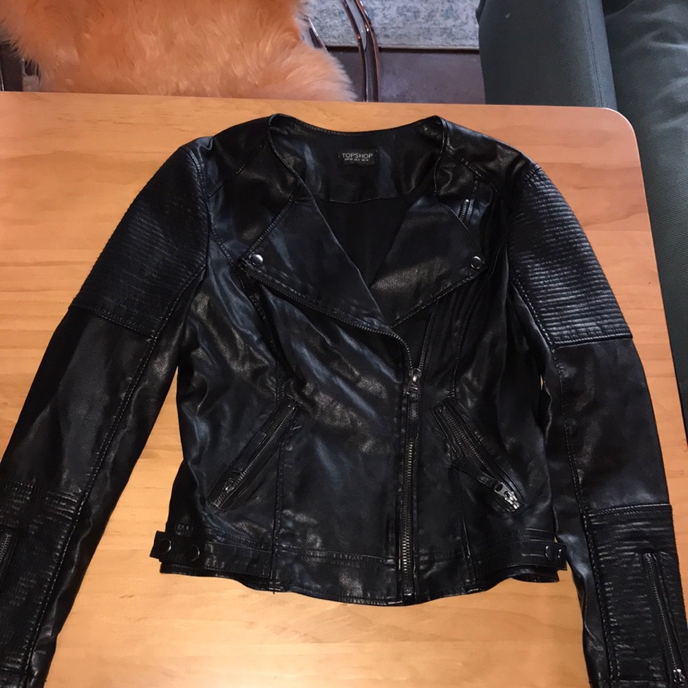 Topshop moto jacket